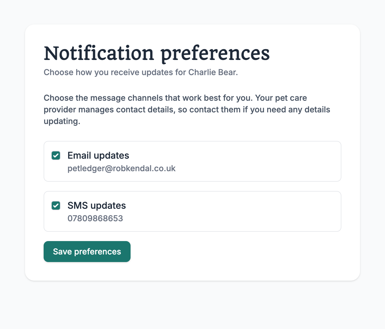 Friction-Free Client Self-Management
